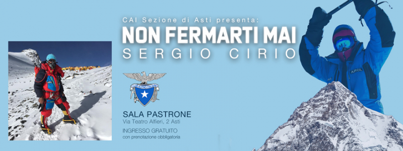 “Non fermarti mai” - 23 marzo 2023 ore 21 presso Sala Pastrone, Asti